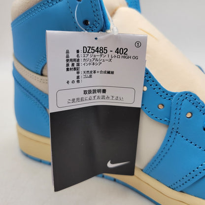 【中古美品】【メンズ】 NIKE ナイキ AIR JORDAN 1 RETRO HIGH OG "UNC REIMAGINED" DZ5485-402 エアジョーダン 1 レトロ ハイ OG スニーカー シューズ 靴 160-260706-ay-05-izu サイズ：26.5cm カラー：DK POWDER BLUE/DK POWDER BLUE 万代Net店