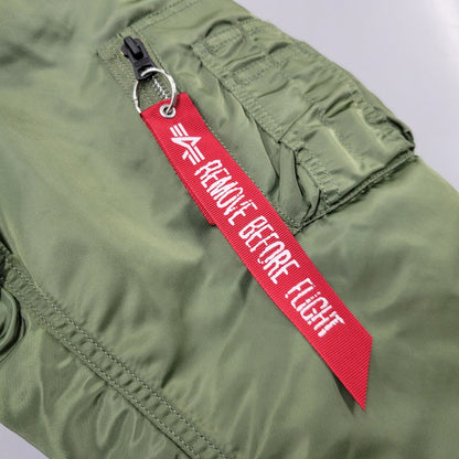 【中古品】【メンズ】 ALPHA INDUSTRIES アルファ インダストリーズ 2000-403 MA-1 FLIGHT JACKET フライト ジャケット アウター 145-260705-ya-03-izu サイズ：S カラー：カーキ×オレンジ 万代Net店