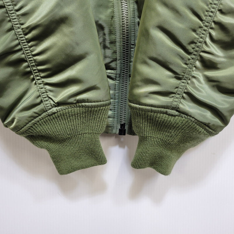 【中古品】【メンズ】 ALPHA INDUSTRIES アルファ インダストリーズ 2000-403 MA-1 FLIGHT JACKET フライト ジャケット アウター 145-260705-ya-03-izu サイズ：S カラー：カーキ×オレンジ 万代Net店