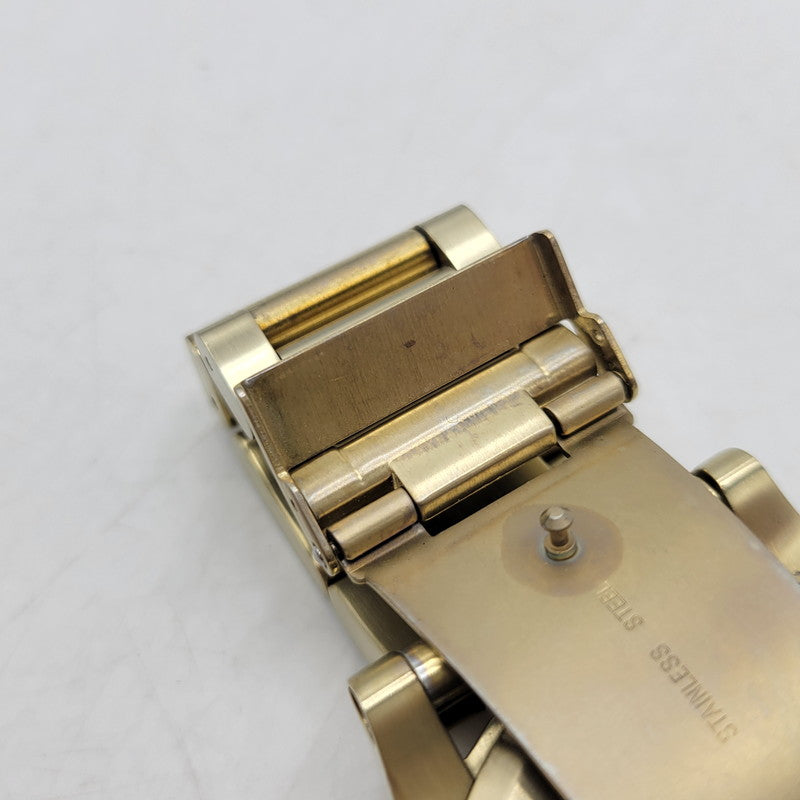 【中古品】【メンズ/レディース】 NIXON ニクソン 300M STAINLESS STEEL JAPAN MOVEMENT THE 51-30 CHRONO ステンレススチール クロノ 腕時計 197-260708-as-20-izu カラー：ゴールド 万代Net店