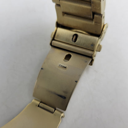 【中古品】【メンズ/レディース】 NIXON ニクソン 300M STAINLESS STEEL JAPAN MOVEMENT THE 51-30 CHRONO ステンレススチール クロノ 腕時計 197-260708-as-20-izu カラー：ゴールド 万代Net店