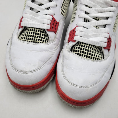 【中古品】【メンズ】 NIKE ナイキ AIR JORDAN 4 RETRO OG "FIRE RED" (2020) DC7770-160 エアジョーダン 4 レトロ OG スニーカー シューズ 靴 160-260706-ay-01-izu サイズ：30cm カラー：WHITE/BLACK-TECH GREY-FIRE RED 万代Net店