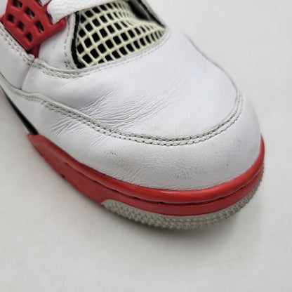 【中古品】【メンズ】 NIKE ナイキ AIR JORDAN 4 RETRO OG "FIRE RED" (2020) DC7770-160 エアジョーダン 4 レトロ OG スニーカー シューズ 靴 160-260706-ay-01-izu サイズ：30cm カラー：WHITE/BLACK-TECH GREY-FIRE RED 万代Net店