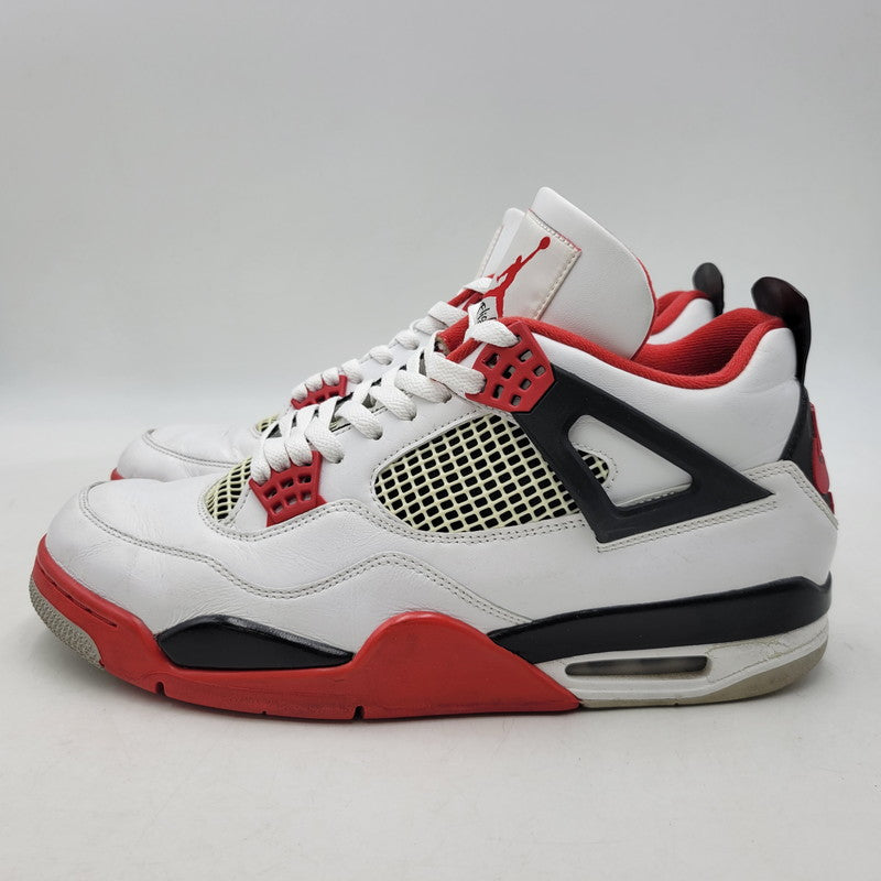 【中古品】【メンズ】 NIKE ナイキ AIR JORDAN 4 RETRO OG "FIRE RED" (2020) DC7770-160 エアジョーダン 4 レトロ OG スニーカー シューズ 靴 160-260706-ay-01-izu サイズ：30cm カラー：WHITE/BLACK-TECH GREY-FIRE RED 万代Net店