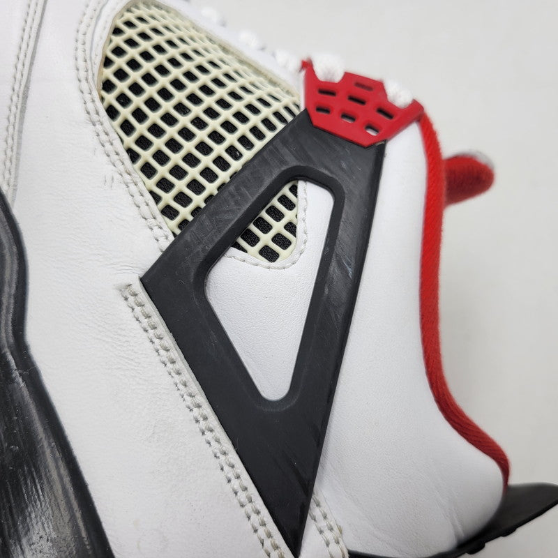 【中古品】【メンズ】 NIKE ナイキ AIR JORDAN 4 RETRO OG "FIRE RED" (2020) DC7770-160 エアジョーダン 4 レトロ OG スニーカー シューズ 靴 160-260706-ay-01-izu サイズ：30cm カラー：WHITE/BLACK-TECH GREY-FIRE RED 万代Net店