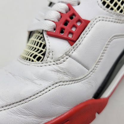 【中古品】【メンズ】 NIKE ナイキ AIR JORDAN 4 RETRO OG "FIRE RED" (2020) DC7770-160 エアジョーダン 4 レトロ OG スニーカー シューズ 靴 160-260706-ay-01-izu サイズ：30cm カラー：WHITE/BLACK-TECH GREY-FIRE RED 万代Net店
