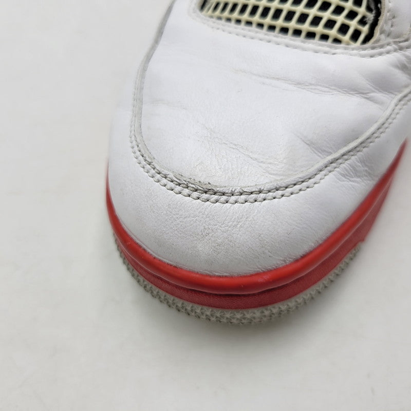 【中古品】【メンズ】 NIKE ナイキ AIR JORDAN 4 RETRO OG "FIRE RED" (2020) DC7770-160 エアジョーダン 4 レトロ OG スニーカー シューズ 靴 160-260706-ay-01-izu サイズ：30cm カラー：WHITE/BLACK-TECH GREY-FIRE RED 万代Net店