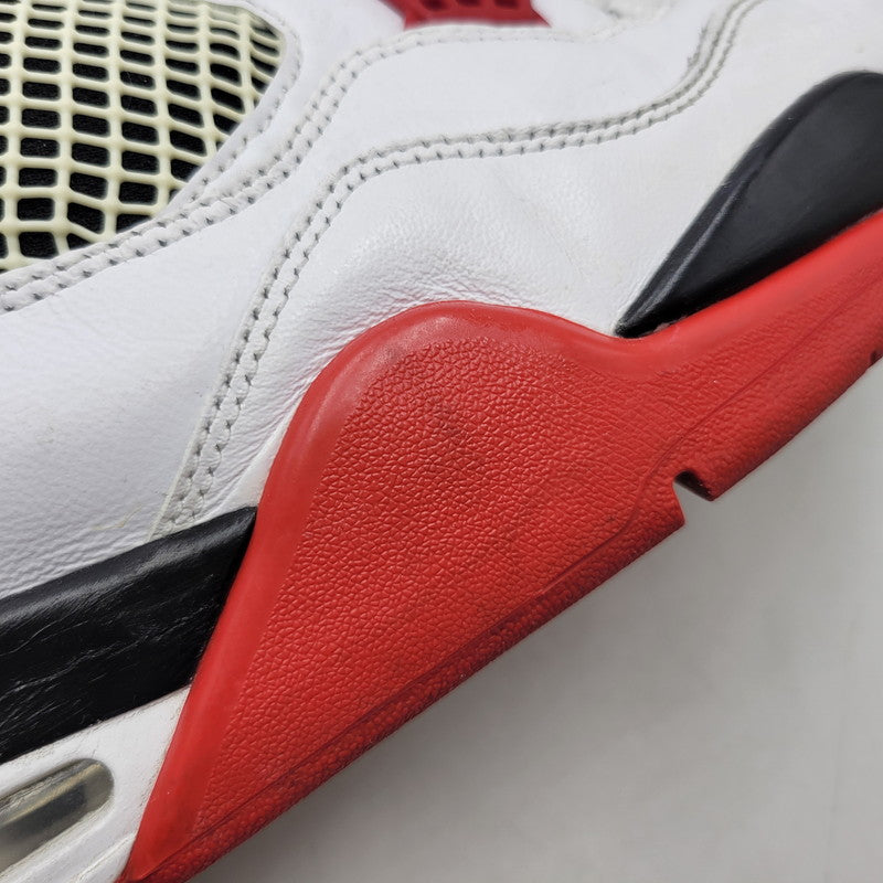 【中古品】【メンズ】 NIKE ナイキ AIR JORDAN 4 RETRO OG "FIRE RED" (2020) DC7770-160 エアジョーダン 4 レトロ OG スニーカー シューズ 靴 160-260706-ay-01-izu サイズ：30cm カラー：WHITE/BLACK-TECH GREY-FIRE RED 万代Net店