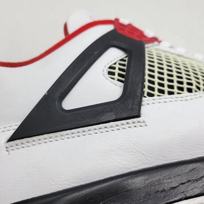 【中古品】【メンズ】 NIKE ナイキ AIR JORDAN 4 RETRO OG "FIRE RED" (2020) DC7770-160 エアジョーダン 4 レトロ OG スニーカー シューズ 靴 160-260706-ay-01-izu サイズ：30cm カラー：WHITE/BLACK-TECH GREY-FIRE RED 万代Net店