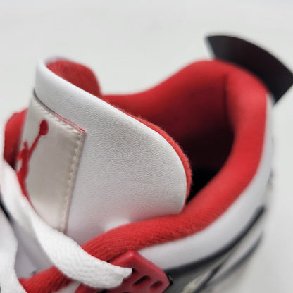 【中古品】【メンズ】 NIKE ナイキ AIR JORDAN 4 RETRO OG "FIRE RED" (2020) DC7770-160 エアジョーダン 4 レトロ OG スニーカー シューズ 靴 160-260706-ay-01-izu サイズ：30cm カラー：WHITE/BLACK-TECH GREY-FIRE RED 万代Net店