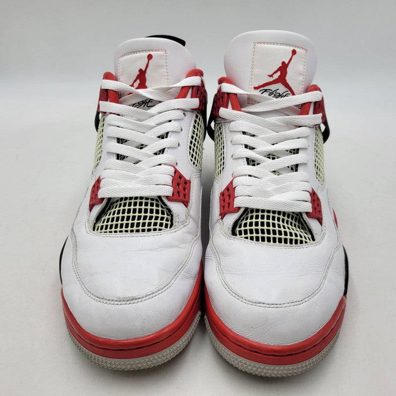 【中古品】【メンズ】 NIKE ナイキ AIR JORDAN 4 RETRO OG "FIRE RED" (2020) DC7770-160 エアジョーダン 4 レトロ OG スニーカー シューズ 靴 160-260706-ay-01-izu サイズ：30cm カラー：WHITE/BLACK-TECH GREY-FIRE RED 万代Net店