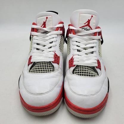 【中古品】【メンズ】 NIKE ナイキ AIR JORDAN 4 RETRO OG "FIRE RED" (2020) DC7770-160 エアジョーダン 4 レトロ OG スニーカー シューズ 靴 160-260706-ay-01-izu サイズ：30cm カラー：WHITE/BLACK-TECH GREY-FIRE RED 万代Net店