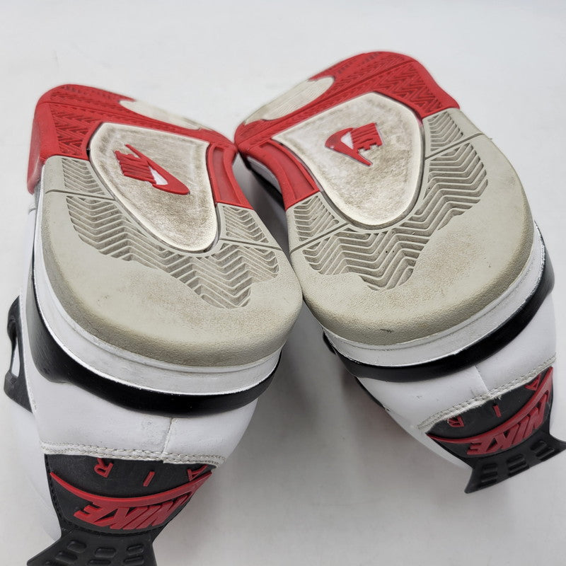 【中古品】【メンズ】 NIKE ナイキ AIR JORDAN 4 RETRO OG "FIRE RED" (2020) DC7770-160 エアジョーダン 4 レトロ OG スニーカー シューズ 靴 160-260706-ay-01-izu サイズ：30cm カラー：WHITE/BLACK-TECH GREY-FIRE RED 万代Net店