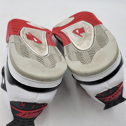 【中古品】【メンズ】 NIKE ナイキ AIR JORDAN 4 RETRO OG "FIRE RED" (2020) DC7770-160 エアジョーダン 4 レトロ OG スニーカー シューズ 靴 160-260706-ay-01-izu サイズ：30cm カラー：WHITE/BLACK-TECH GREY-FIRE RED 万代Net店
