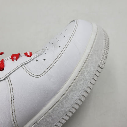 【中古品】【メンズ】 NIKE ナイキ × SUPREME シュプリーム AIR FORCE 1 LOW CU9225-100 エアフォース 1 ロー コラボ スニーカー シューズ 靴 160-260706-ay-07-izu サイズ：30.5cm カラー：WHITE/WHITE 万代Net店