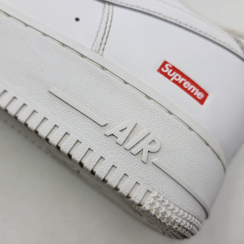 【中古品】【メンズ】 NIKE ナイキ × SUPREME シュプリーム AIR FORCE 1 LOW CU9225-100 エアフォース 1 ロー コラボ スニーカー シューズ 靴 160-260706-ay-07-izu サイズ：30.5cm カラー：WHITE/WHITE 万代Net店