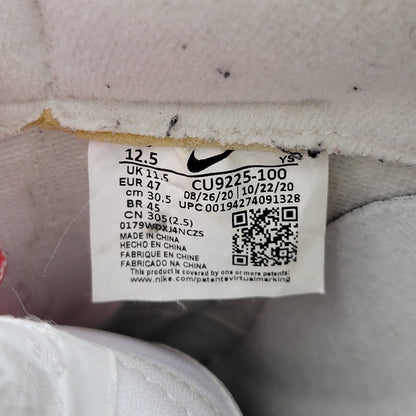 【中古品】【メンズ】 NIKE ナイキ × SUPREME シュプリーム AIR FORCE 1 LOW CU9225-100 エアフォース 1 ロー コラボ スニーカー シューズ 靴 160-260706-ay-07-izu サイズ：30.5cm カラー：WHITE/WHITE 万代Net店