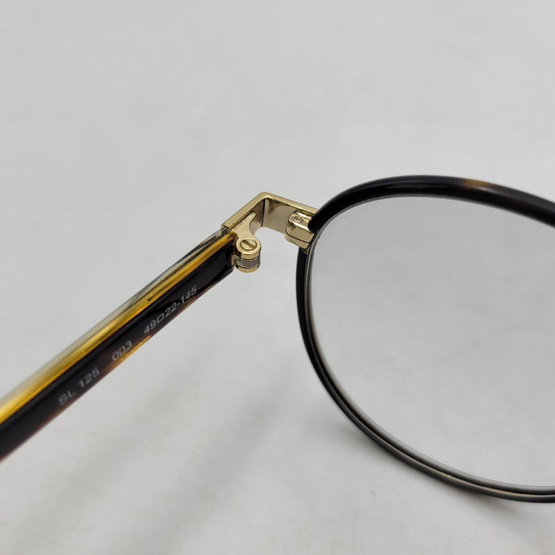 【中古品】【メンズ/レディース】 SAINT LAURENT サンローラン SL125 003 SUNGLASSES サングラス 183-260706-kh-06-izu サイズ：49□22-145 カラー：ブラウン系×ゴールド 万代Net店
