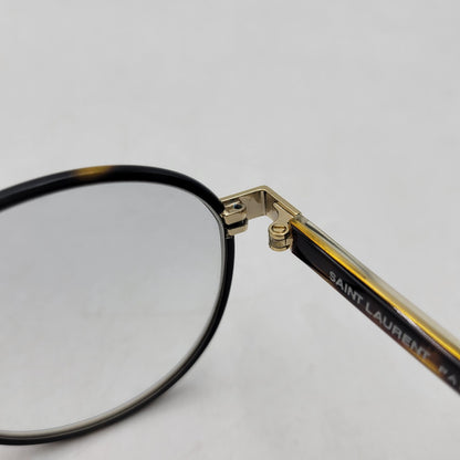 【中古品】【メンズ/レディース】 SAINT LAURENT サンローラン SL125 003 SUNGLASSES サングラス 183-260706-kh-06-izu サイズ：49□22-145 カラー：ブラウン系×ゴールド 万代Net店