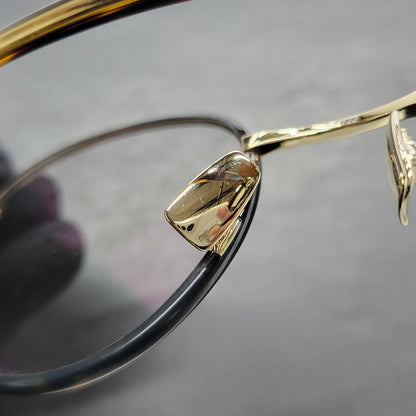 【中古品】【メンズ/レディース】 SAINT LAURENT サンローラン SL125 003 SUNGLASSES サングラス 183-260706-kh-06-izu サイズ：49□22-145 カラー：ブラウン系×ゴールド 万代Net店
