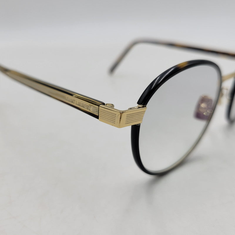 【中古品】【メンズ/レディース】 SAINT LAURENT サンローラン SL125 003 SUNGLASSES サングラス 183-260706-kh-06-izu サイズ：49□22-145 カラー：ブラウン系×ゴールド 万代Net店