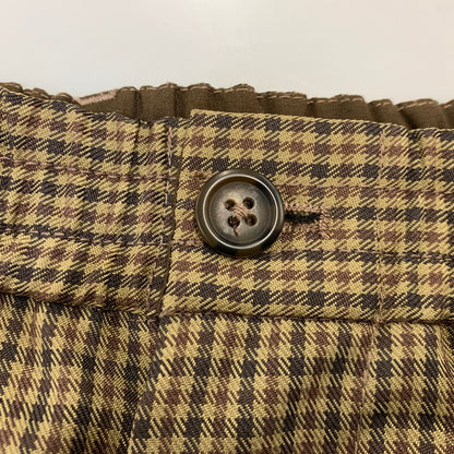 【中古品】【メンズ】 FREAK'S STORE フリークスストア 203-1554 CHECK TAILORED SET-UP チェック テーラード セットアップ 147-260709-kh-09-izu サイズ：M カラー：ブラウン系 万代Net店