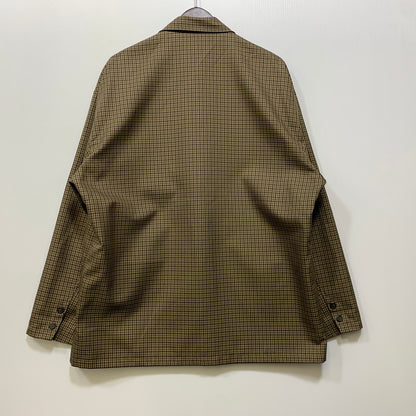 【中古品】【メンズ】 FREAK'S STORE フリークスストア 203-1554 CHECK TAILORED SET-UP チェック テーラード セットアップ 147-260709-kh-09-izu サイズ：M カラー：ブラウン系 万代Net店