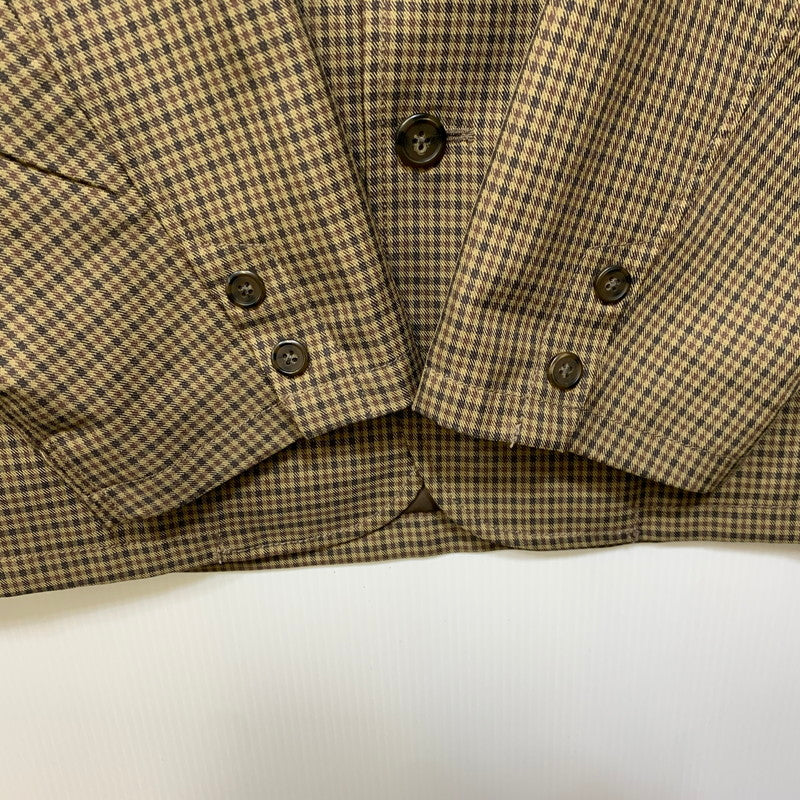 【中古品】【メンズ】 FREAK'S STORE フリークスストア 203-1554 CHECK TAILORED SET-UP チェック テーラード セットアップ 147-260709-kh-09-izu サイズ：M カラー：ブラウン系 万代Net店