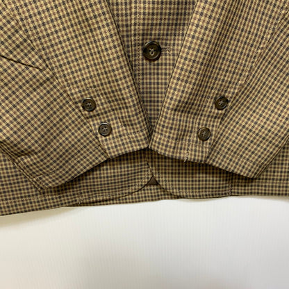 【中古品】【メンズ】 FREAK'S STORE フリークスストア 203-1554 CHECK TAILORED SET-UP チェック テーラード セットアップ 147-260709-kh-09-izu サイズ：M カラー：ブラウン系 万代Net店