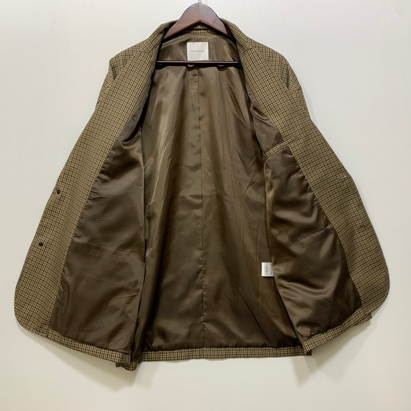 【中古品】【メンズ】 FREAK'S STORE フリークスストア 203-1554 CHECK TAILORED SET-UP チェック テーラード セットアップ 147-260709-kh-09-izu サイズ：M カラー：ブラウン系 万代Net店