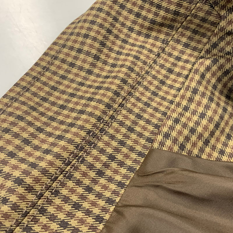 【中古品】【メンズ】 FREAK'S STORE フリークスストア 203-1554 CHECK TAILORED SET-UP チェック テーラード セットアップ 147-260709-kh-09-izu サイズ：M カラー：ブラウン系 万代Net店