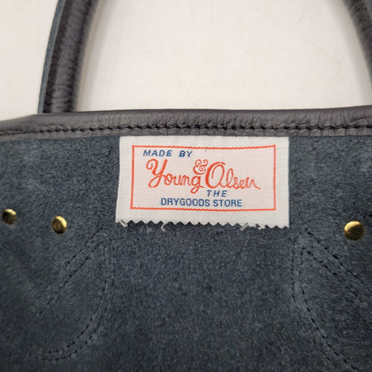 【中古品】【レディース】 YOUNG&OLSEN THE DRYG× FOODS STORE ヤングアンドオルセン ザ ドライグッズストア RAMEWORK フレームワーク 別注ストラップ付きHELLOバッグ カバン 188-260706-kh-07-izu カラー：ブラック 万代Net店