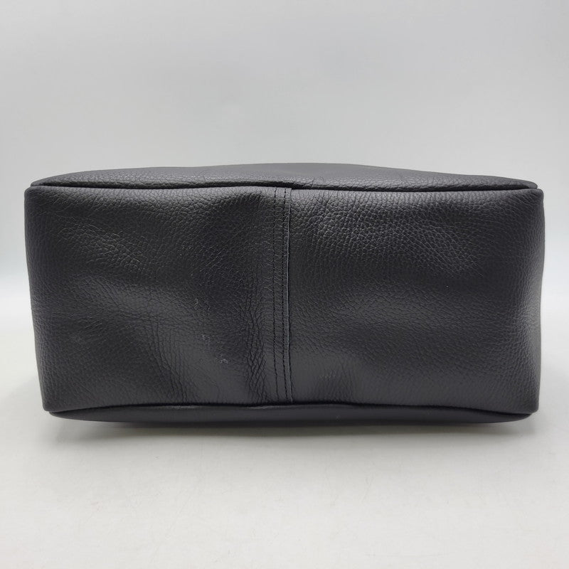 【中古品】【レディース】 YOUNG&OLSEN THE DRYG× FOODS STORE ヤングアンドオルセン ザ ドライグッズストア RAMEWORK フレームワーク 別注ストラップ付きHELLOバッグ カバン 188-260706-kh-07-izu カラー：ブラック 万代Net店