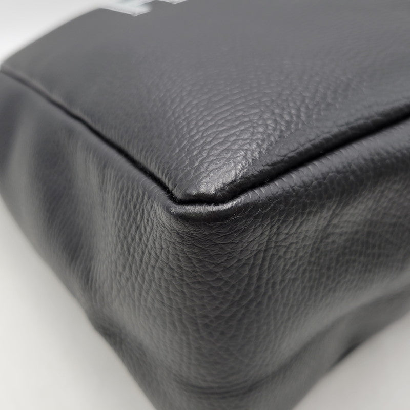 【中古品】【レディース】 YOUNG&OLSEN THE DRYG× FOODS STORE ヤングアンドオルセン ザ ドライグッズストア RAMEWORK フレームワーク 別注ストラップ付きHELLOバッグ カバン 188-260706-kh-07-izu カラー：ブラック 万代Net店