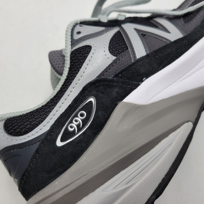 【中古品】【メンズ】 NEW BALANCE ニューバランス 990V6 M990BK6 スニーカー シューズ 靴 162-260706-ay-06-izu サイズ：27.5cm カラー：ブラック 万代Net店