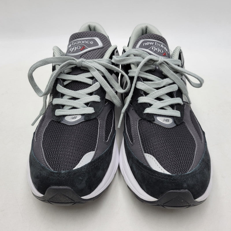 【中古品】【メンズ】 NEW BALANCE ニューバランス 990V6 M990BK6 スニーカー シューズ 靴 162-260706-ay-06-izu サイズ：27.5cm カラー：ブラック 万代Net店