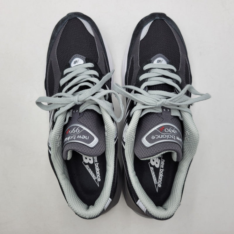 【中古品】【メンズ】 NEW BALANCE ニューバランス 990V6 M990BK6 スニーカー シューズ 靴 162-260706-ay-06-izu サイズ：27.5cm カラー：ブラック 万代Net店