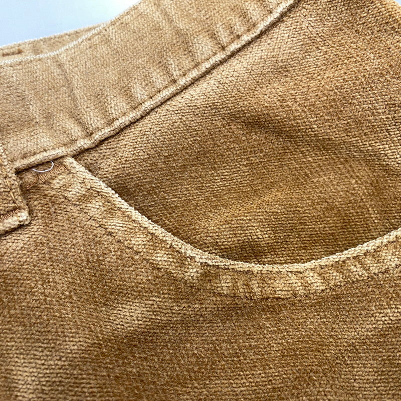 【中古品】【メンズ】 LEE リー 206-5122 USA製 42TALON タロン VELOR BOOT CUT PANTS ベロア ブーツ カット パンツ ズボン ボトムス 157-260712-ya-08-izu サイズ：36L カラー：ベージュ 万代Net店