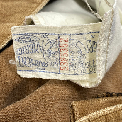 【中古品】【メンズ】 LEE リー 206-5122 USA製 42TALON タロン VELOR BOOT CUT PANTS ベロア ブーツ カット パンツ ズボン ボトムス 157-260712-ya-08-izu サイズ：36L カラー：ベージュ 万代Net店