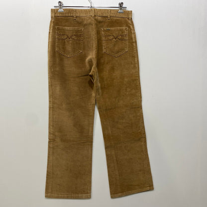 【中古品】【メンズ】 LEE リー 206-5122 USA製 42TALON タロン VELOR BOOT CUT PANTS ベロア ブーツ カット パンツ ズボン ボトムス 157-260712-ya-08-izu サイズ：36L カラー：ベージュ 万代Net店