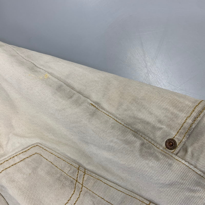 【現状渡し品】【メンズ】 LEVI'S リーバイス REMAKE FLARE PANTS リメイク フレア デニム パンツ ボトムス 157-260709-kh-11-izu カラー：アイボリー系 万代Net店