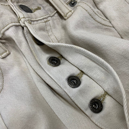 【現状渡し品】【メンズ】 LEVI'S リーバイス REMAKE FLARE PANTS リメイク フレア デニム パンツ ボトムス 157-260709-kh-11-izu カラー：アイボリー系 万代Net店