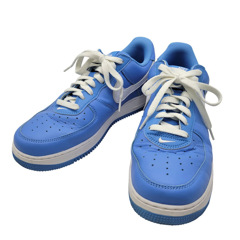 【中古品】【メンズ】 NIKE ナイキ AIR FORCE 1 LOW RETRO DM0576-400 エア フォース 1 ロー レトロ スニーカー 靴 160-260708-as-22-izu サイズ：28.5cm カラー：UNIVERSITY BLUE/WHITE 万代Net店