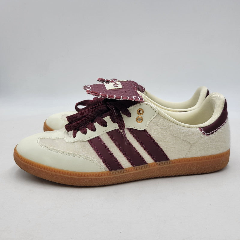 【中古品】【メンズ】 ADIDAS アディダス × WALES BONNER ウェールズ ボナー IE0586 SAMBA PONY TONAL LOW サンバ ポニー トーナル ロー スニーカー 靴 161-260706-kh-12-izu サイズ：27.5 カラー：CREAM WHITE/MYSTERY BROWN 万代Net店