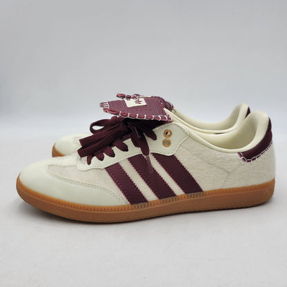 【中古品】【メンズ】 ADIDAS アディダス × WALES BONNER ウェールズ ボナー IE0586 SAMBA PONY TONAL LOW サンバ ポニー トーナル ロー スニーカー 靴 161-260706-kh-12-izu サイズ：27.5 カラー：CREAM WHITE/MYSTERY BROWN 万代Net店