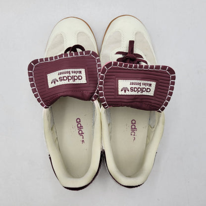 【中古品】【メンズ】 ADIDAS アディダス × WALES BONNER ウェールズ ボナー IE0586 SAMBA PONY TONAL LOW サンバ ポニー トーナル ロー スニーカー 靴 161-260706-kh-12-izu サイズ：27.5 カラー：CREAM WHITE/MYSTERY BROWN 万代Net店