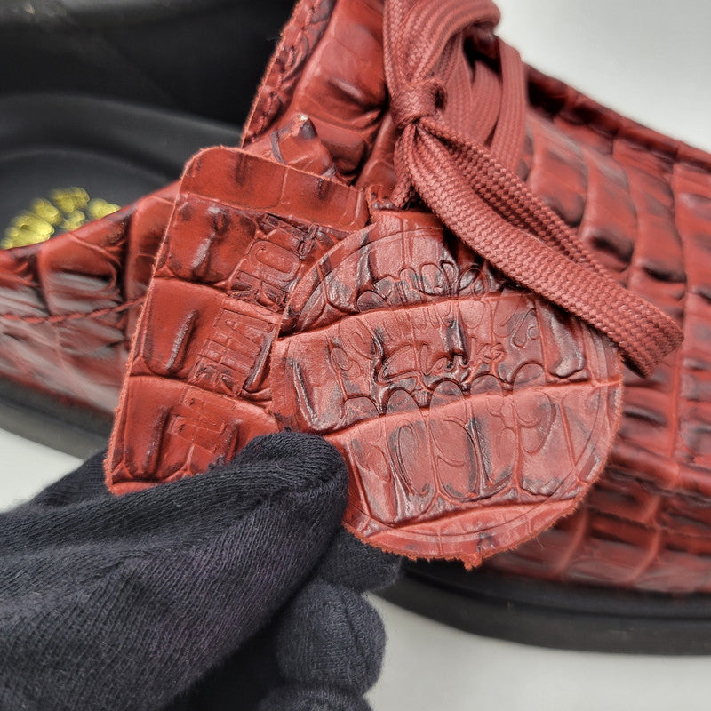 【中古品】【メンズ】 MARTINE ROSE マーティンローズ × CLARKS クラークス 261833307095 WOMEN'S TORVIEW トービュー 靴 164-260706-kh-11-izu サイズ：UK 9.5 カラー：バーガンディー 万代Net店