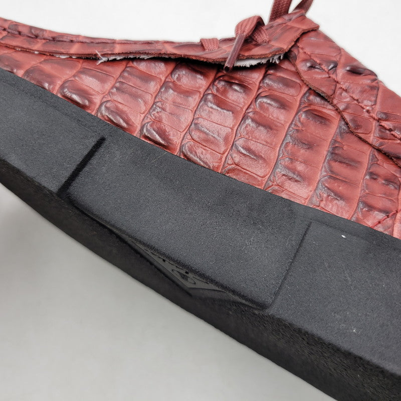 【中古品】【メンズ】 MARTINE ROSE マーティンローズ × CLARKS クラークス 261833307095 WOMEN'S TORVIEW トービュー 靴 164-260706-kh-11-izu サイズ：UK 9.5 カラー：バーガンディー 万代Net店