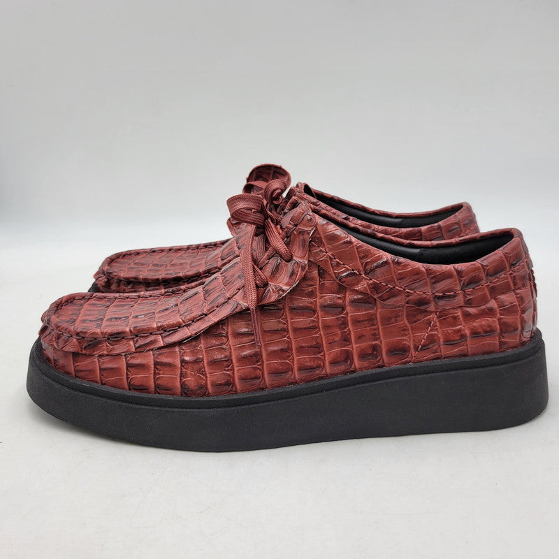 【中古品】【メンズ】 MARTINE ROSE マーティンローズ × CLARKS クラークス 261833307095 WOMEN'S TORVIEW トービュー 靴 164-260706-kh-11-izu サイズ：UK 9.5 カラー：バーガンディー 万代Net店