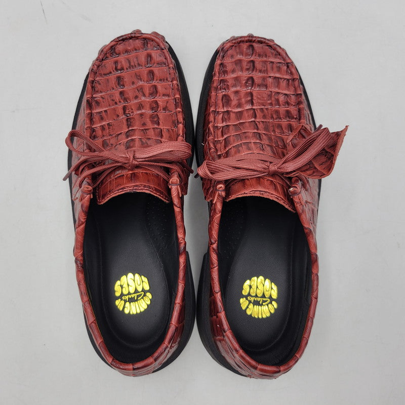 【中古品】【メンズ】 MARTINE ROSE マーティンローズ × CLARKS クラークス 261833307095 WOMEN'S TORVIEW トービュー 靴 164-260706-kh-11-izu サイズ：UK 9.5 カラー：バーガンディー 万代Net店